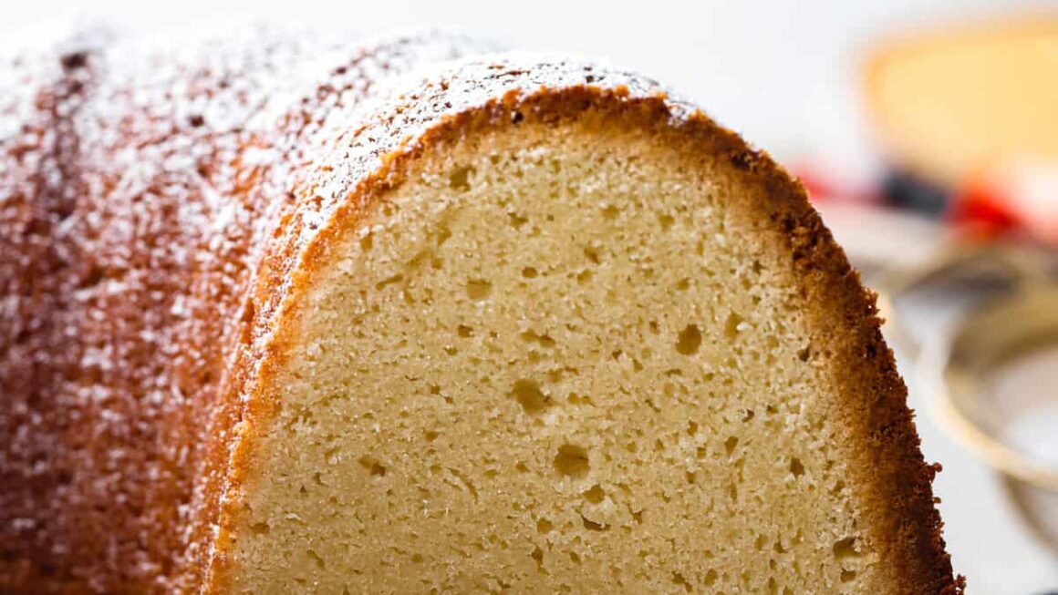 Cream Cheese Pound Cake Recipe