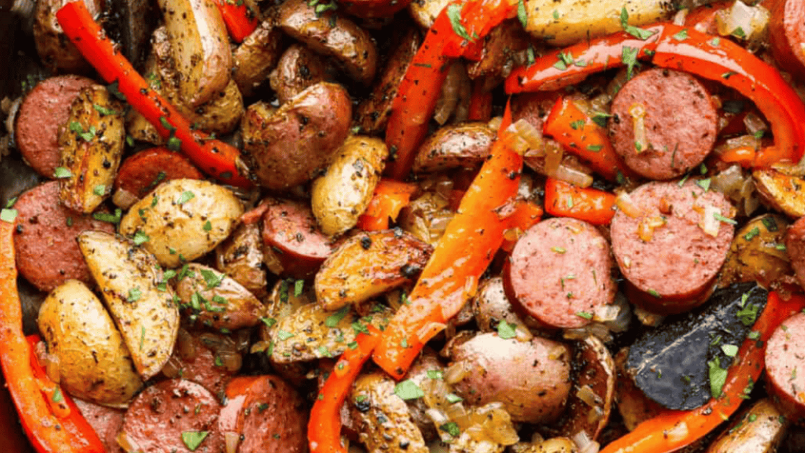 Easy Sausage and Potato Skillet